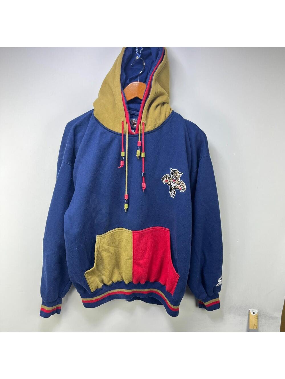 Vintage 90s Starter Florida Panthers Double Hood Hoodie